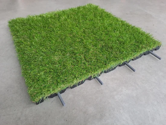 płyta chodnikowa ze sztuczną trawą